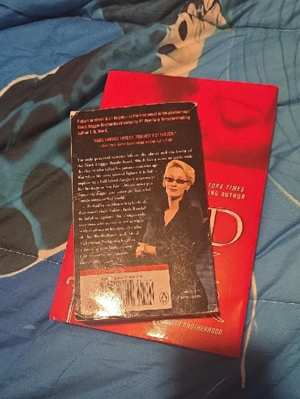 J.R. Ward "Dark Lover" Hardcover - Red Cover - Picture 6 of 6